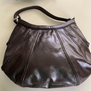 Liz Claiborne Chocolate Color bag w/ 4 interior pocket